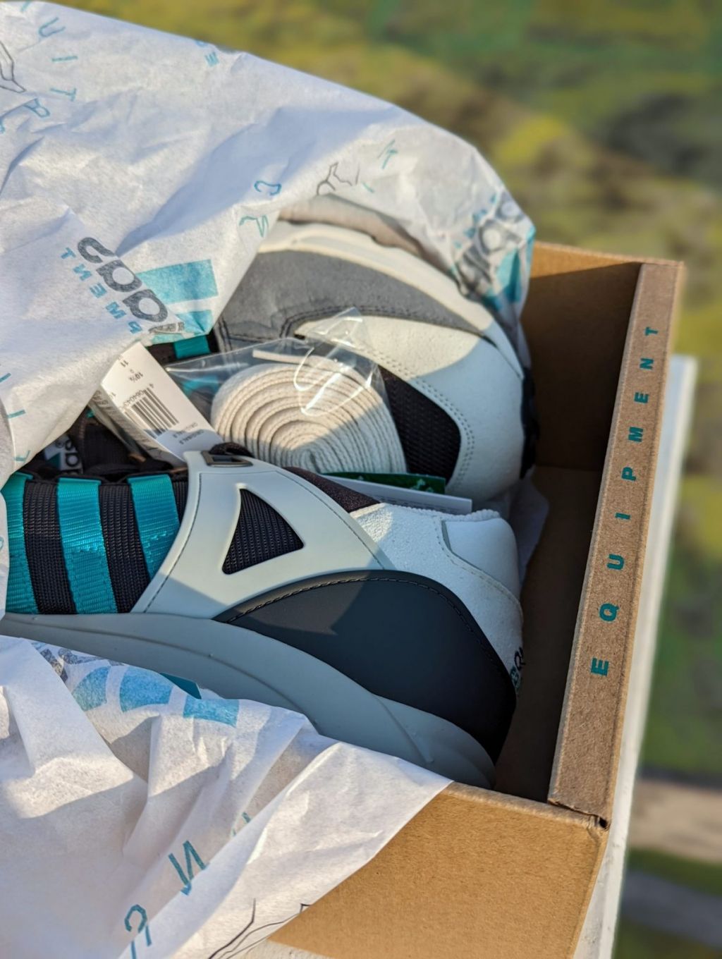 Men's shoes adidas EQT Racing Human Made Cardboard/ Ftwr White